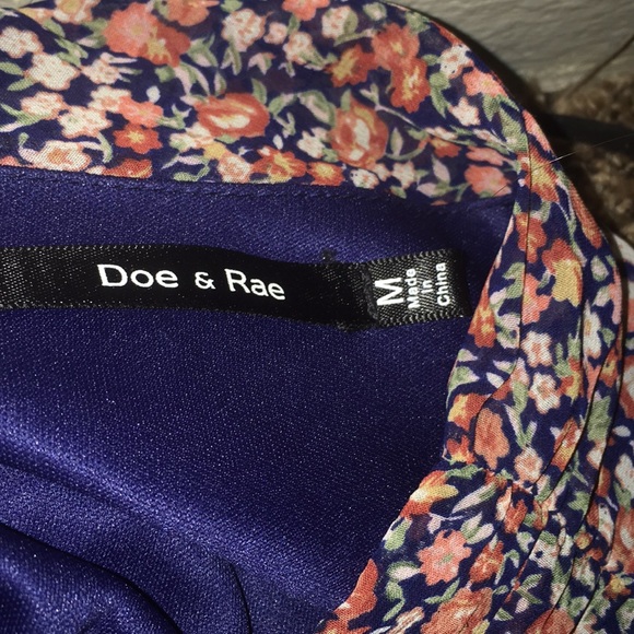 Long Sleeve Floral Dress - Picture 3 of 3